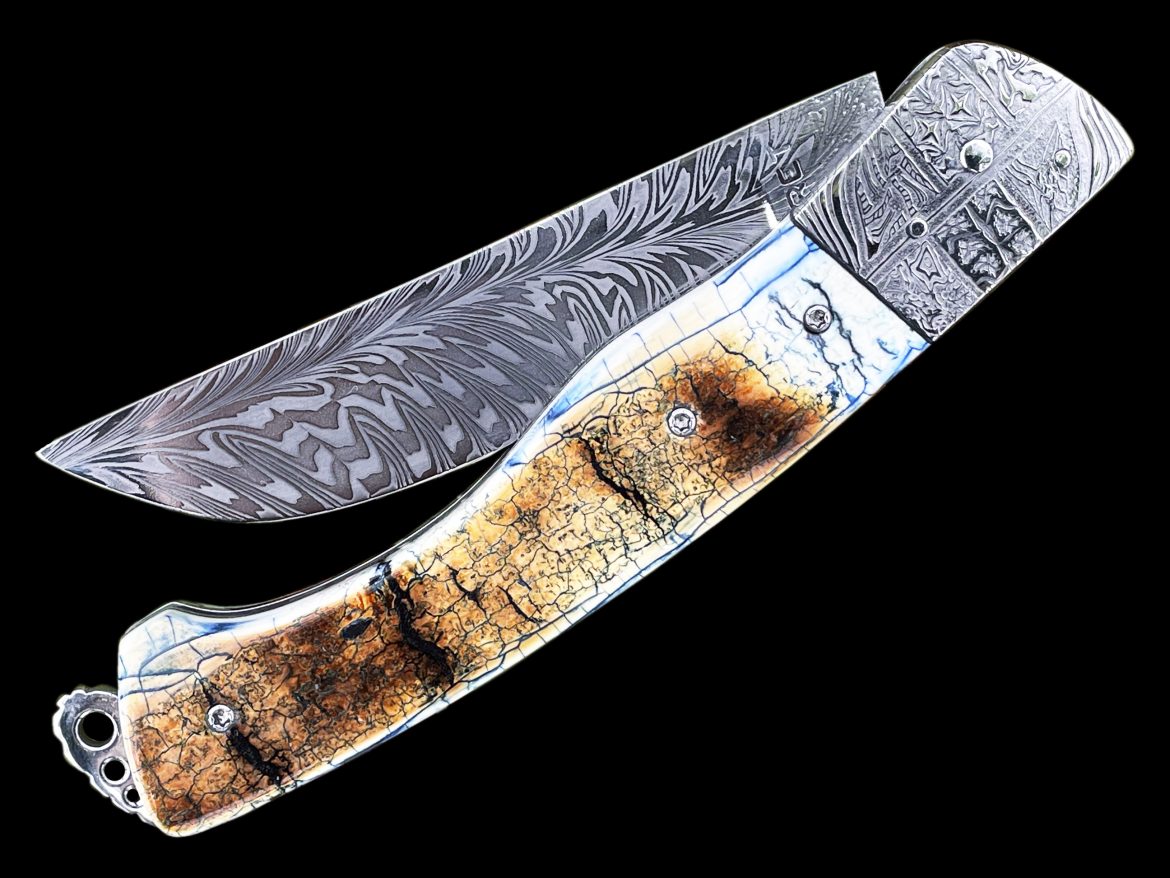 Coutellia_2023_Laforet_couteliers_Thiers chasse dent de morse fossile N