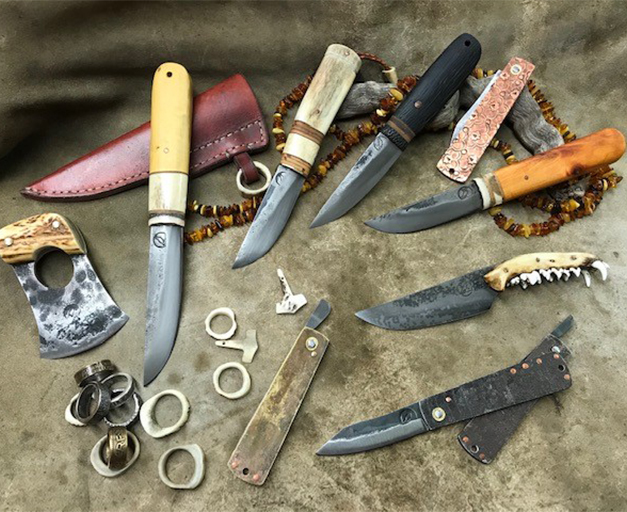 EXPOSANT_COUTELLIA_DAUBY SEBASTIEN - ATELIER DU CORBEAU 1