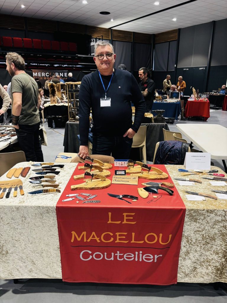 COUTELLIA 2026 DOMINIQUE MACEL LE MACELOU COUTELIER PORTRAIT 1